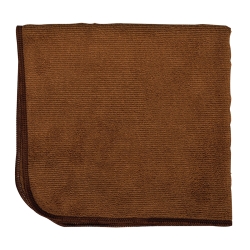 Detailers 16"x16" Brown microfiber cloth Bag of 12
