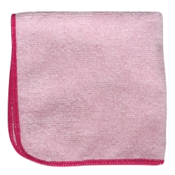 Detailers 12"x12" Red microfiber cloth Bag of 12