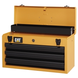 20" WIDE 3-DRAWER METAL PORTABLE CHEST
