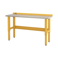 6-FOOT WORKBENCH WITH STAINLESS STEEL WORK SURFACE