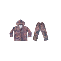 2 PC CAMO RAIN SUIT X-LARGE