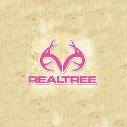 RT Antler Logo Die Cut Decal 4 x 6 PINK