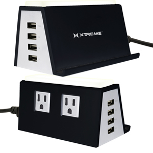 2 Outlet Surge Desktop Power