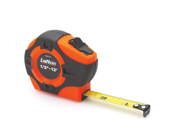 TAPE,1/2"X12',HI-VIZ ORANG