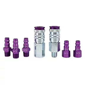 7 Piece Hi-Flo V-Style 1/4"