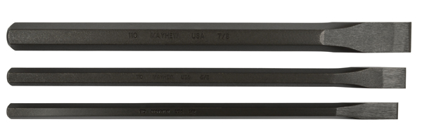 3 PIECE XL COLD CHISEL SET