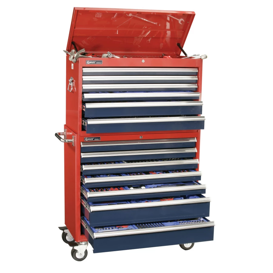 (image for) Genius Tools 926PC 1/4", 3/8" & 1/2" Dr. Metric & SAE Master Too