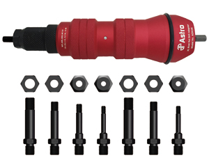 3/8" Capacity XL Rivet Nut Drill Adapter Kit