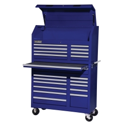 42" 20 Drawer Blue Tool Wall w/Ball bearings
