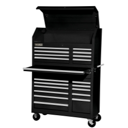 42" 20 Drawer Black Tool Wall w/Ball Bearings