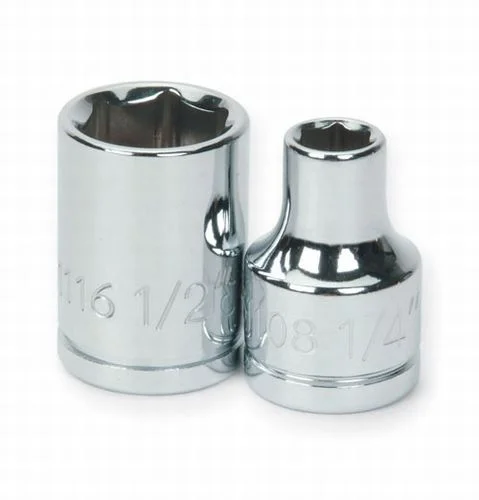 (image for) 3/8" Drive 6-Point Metric 21 mm Shallow Socket