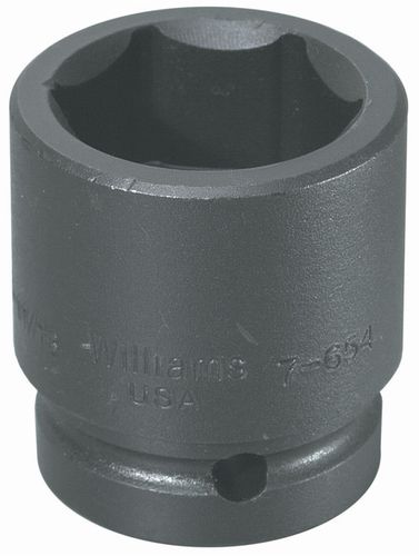 1 Drive 1-3/16 Shallow Impact Socket 6 - Point