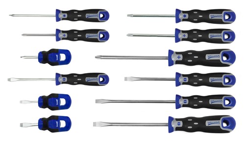 12 Piece Combination Screwdriver Set