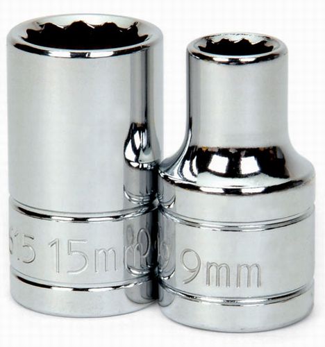 18MM Shallow 12 Point Socket 1/2 Drive
