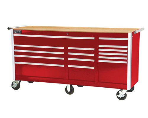 Wood Work Surface for Heavy Duty 54" Roll Cabinets