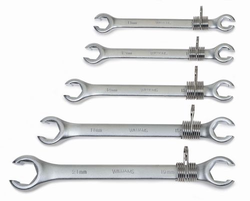 WILLIAMS 3 Piece Double Head Flare Nut Wrench Set