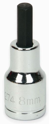 1/2" Drive Metric 14 mm Standard Length Hex Bit Socket