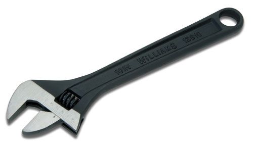 4" Adjustable Industrial Black Wrench
