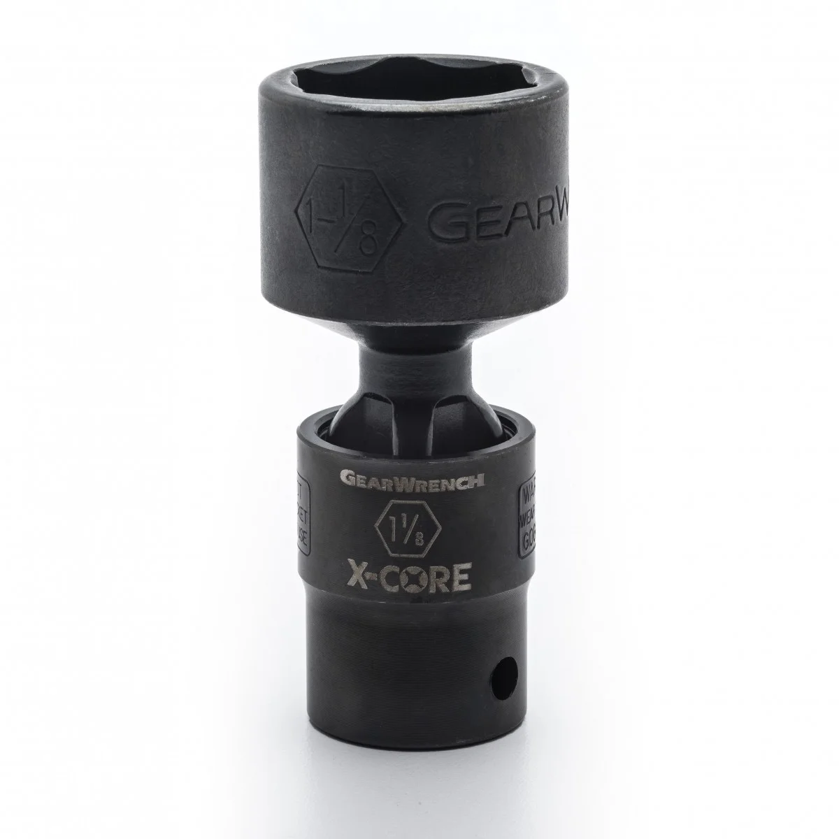(image for) 1/2" DRIVE 6 POINT STANDARD X-CORE™ PINLESS IMPACT UNIVERSAL MET
