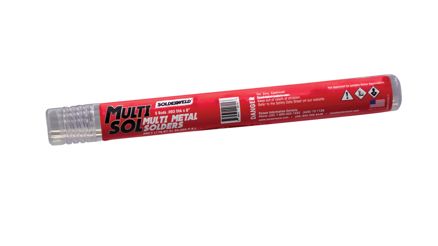 MULTI SOL 5 8" RODS