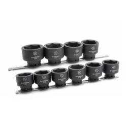 SOCKET SET IMP 10PC 3/4DR 6PT SAE