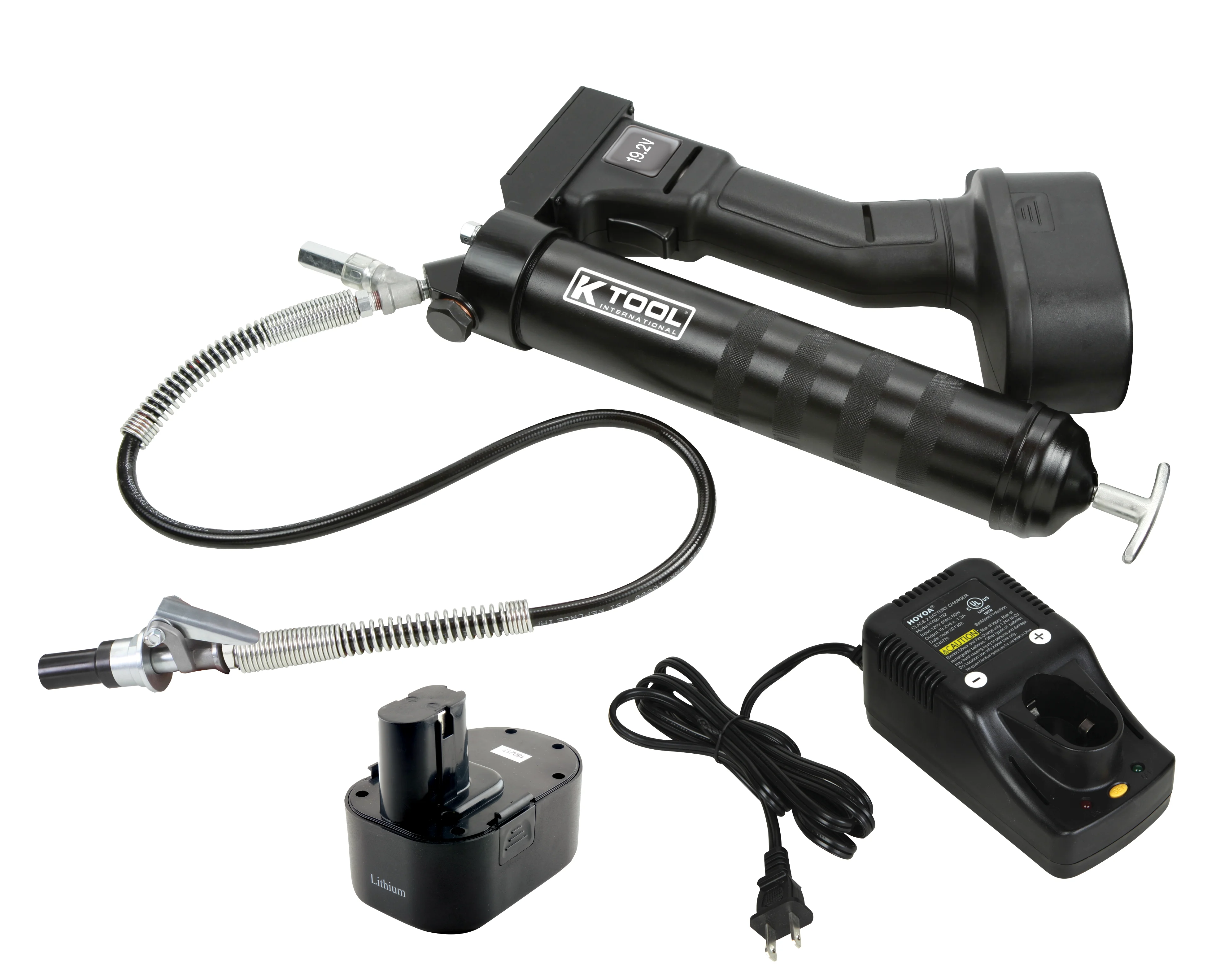 Battery Powered 19.2V Cordless Grease Gun 3 pack