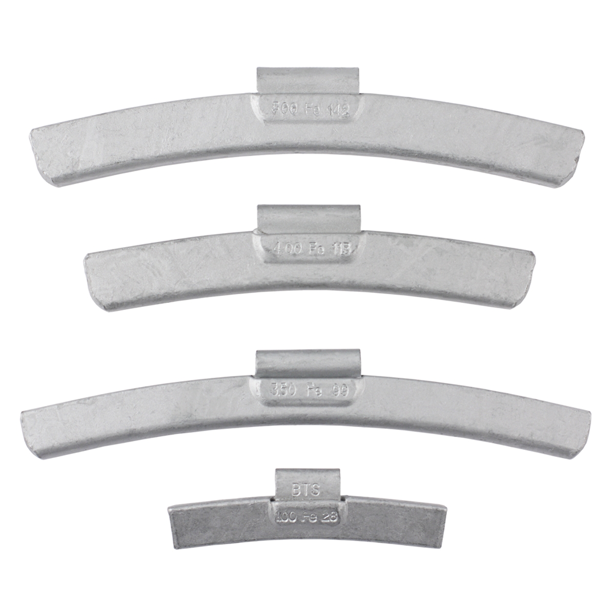 BTSFE Coated Steel 0.5Oz. Clip-On Wheel Weight
