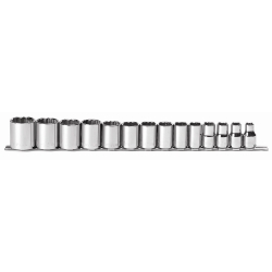 14pc 12 Pt Skt Set 1/2" Dr
