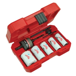 8pc General Purpose Ice Hardened Hole Saw Kit