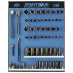 1/2" Drive Industrial Sockets and Tools Display