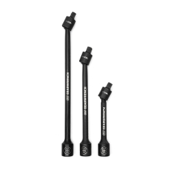 3 Pc. 1/2" Drive Pinless Impact Universal-Joint Ex