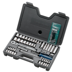 57pc 1/4"& 3/8" Dr Skt Set