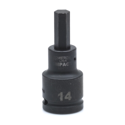 SOC 14MM 3/4D IMP HEX LG MALE