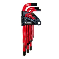 OEM 9PC Tornado Hex Set SAE
