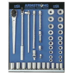 3/4" Drive Sockets and Drive Tools Display
