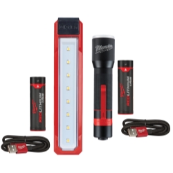 2PC RECHARGEABLE PERSONAL LIGHTING AUTO KIT