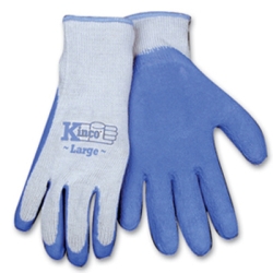 Latex Coated Glove Med
