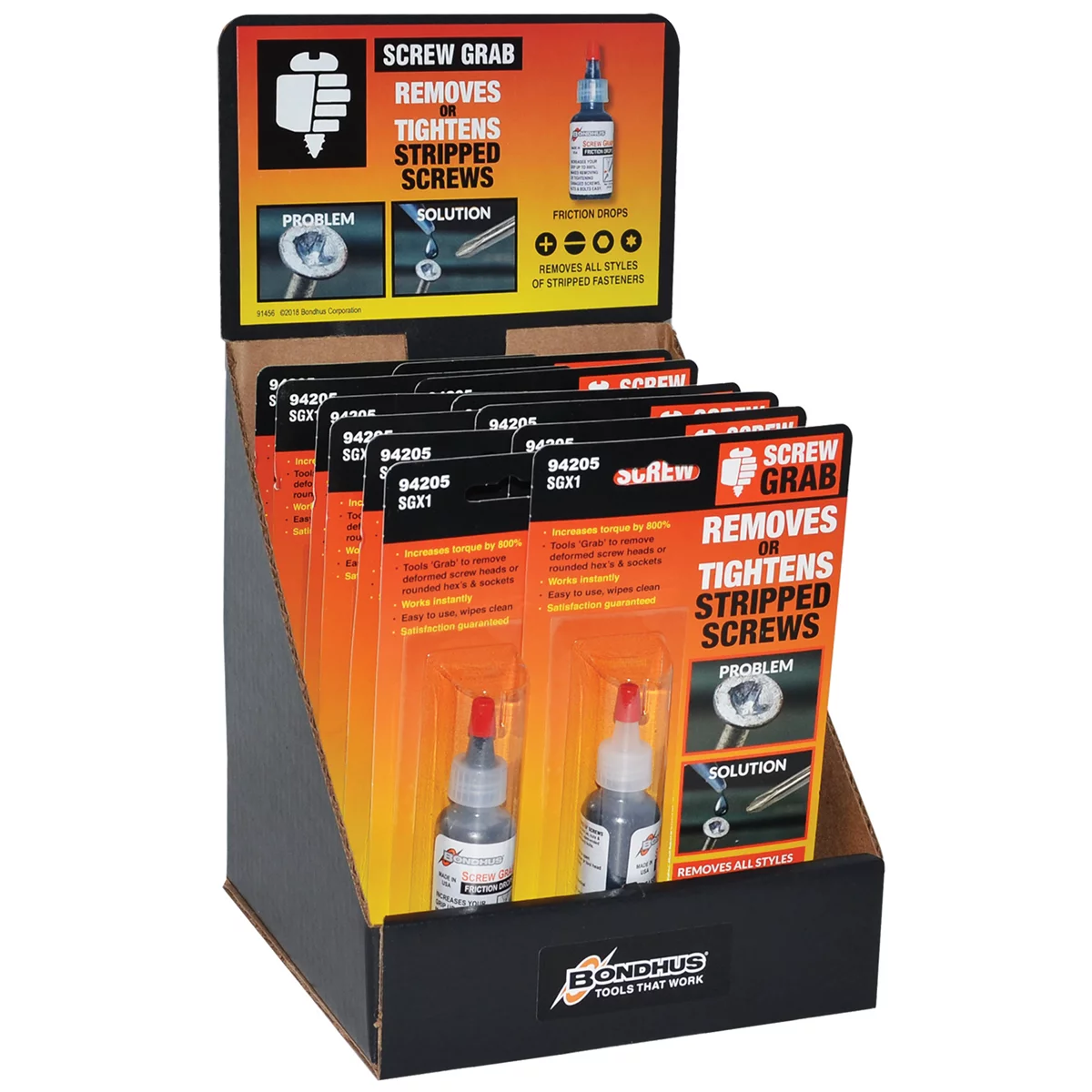 (image for) Screw Grab Counter Merchandiser