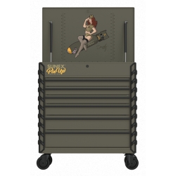 Prem. Full Drawer Service Cart-Pin Up Girl Dorothy