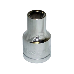 Socket 1/2 Dr. short 3/8" 12pt