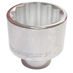 Socket 1" Dr 12 Point 3"