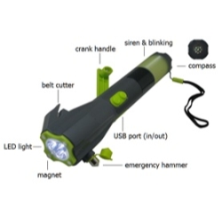 7-in-1 Multi-Functional Emergency Flashlight