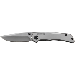 Schrade Frame Lock Folding Knife Drop Point Blade Grey Steel Bla