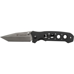 Smith & Wesson Liner Lock Folding Knife Tanto Blade G-10 Handle