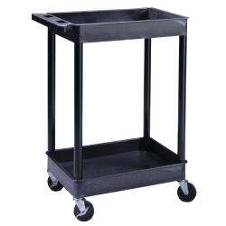 CART SERV PLAS 2TUB 24"D x 32"W