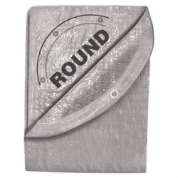 29' x 29' Silver Tarp - Round
