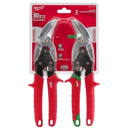 2-pc Offset Aviation Forged Blade Snip L/R Set