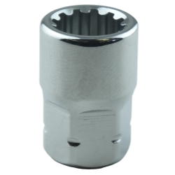 Spline Socket 1/4" Drive 7mm