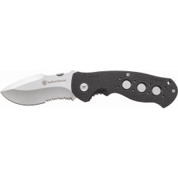Smith & Wesson Liner Lock Drop Point G-10 Folding Knife