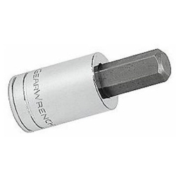 1/4"DR HEX BIT SKT 1/16"